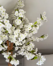 Artificial Plant CHERRY TREE 180 cm White_1154007