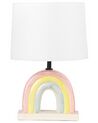 Lámpara de mesa de cerámica multicolor TITNA_891533