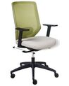 Otočná kancelářská židle zelená VIRTUOSO_923429