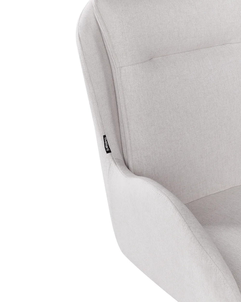 Set di 2 sedie da pranzo AVELAR Beige chiaro_962466