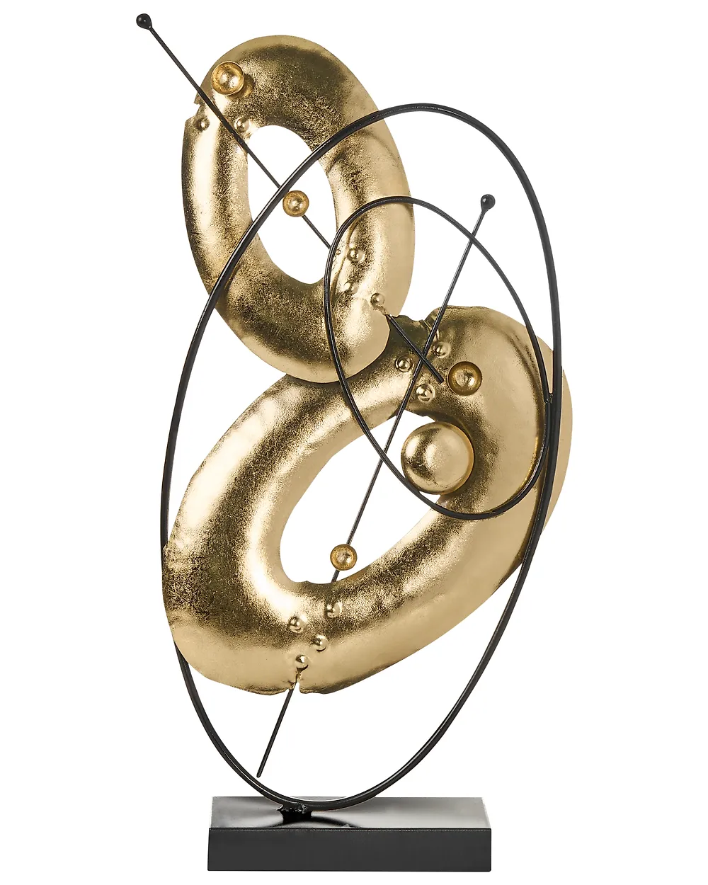 Dekofigur LUSK Metall Gold