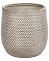 Plant Pot LIVADIA 39 cm Taupe