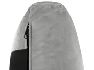 Bett mit Lattenrost Samtstoff MELLE 140 x 200 cm Grau_829846
