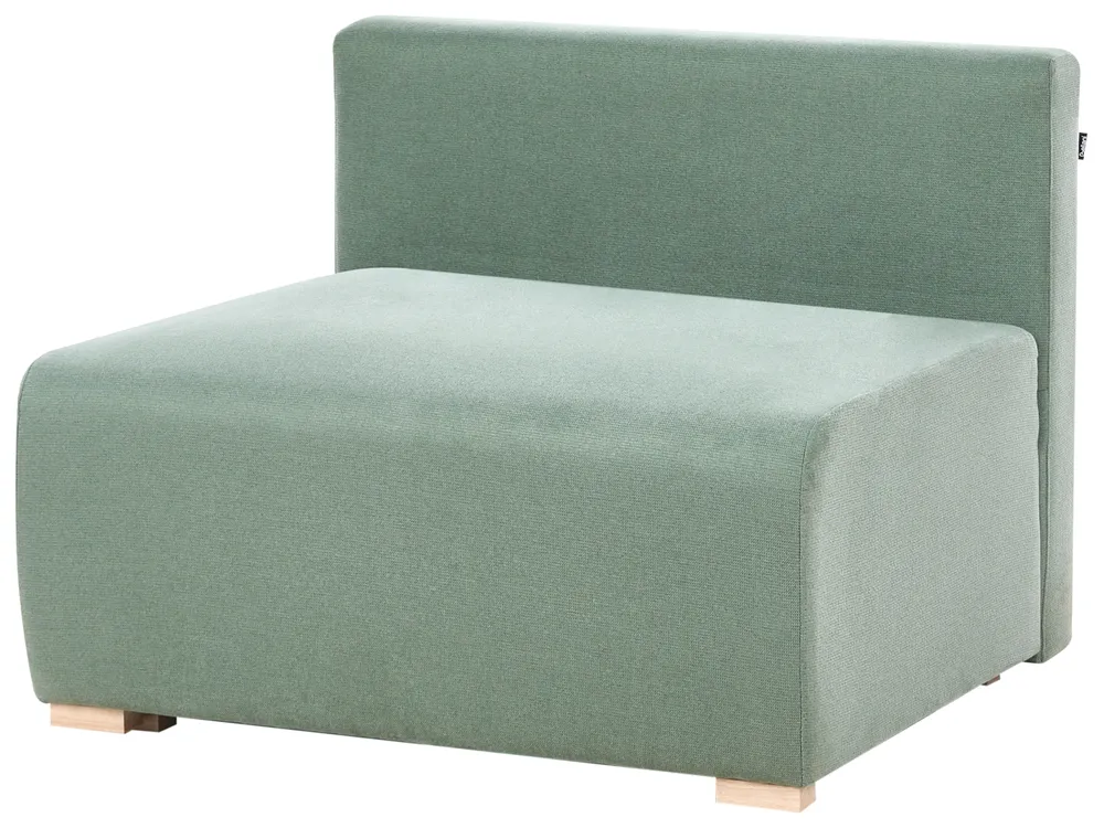 1-Seat Section NERBO Fabric Light Green_1035283