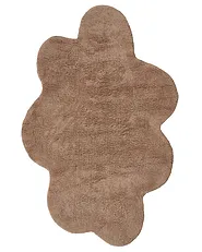 Tappeto per bambini HODKA  Marrone chiaro 80 x 120 cm Cotone con cuscino_1154978