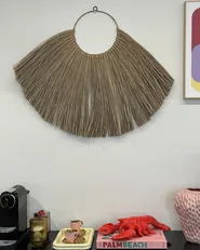 Dekoracja ścienna HATINH Trawa morska 70 cm Naturalny_953869