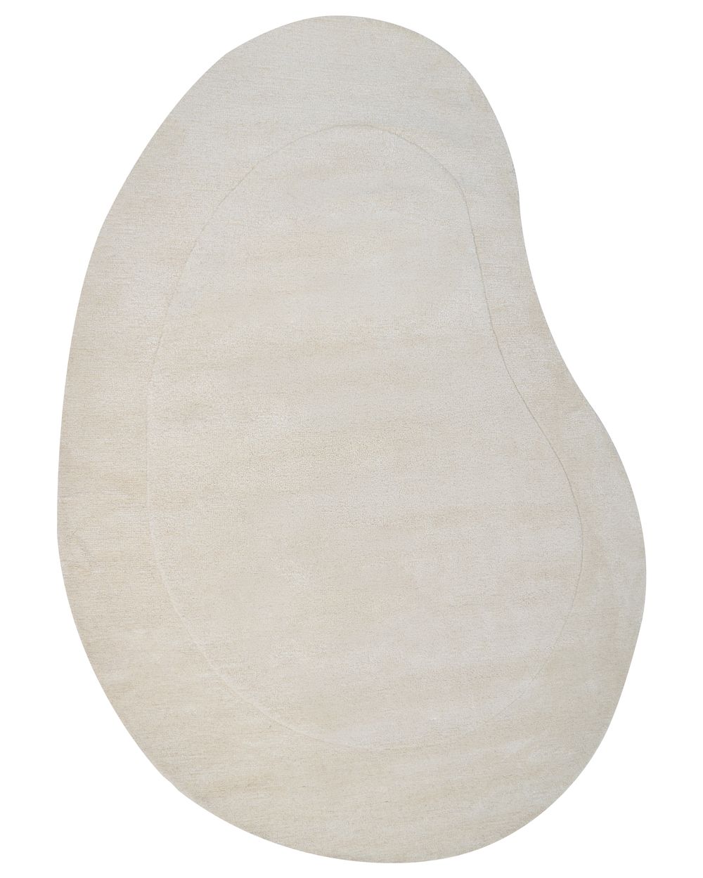 Rug MASSO Light Beige 160 x 230 cm Viscose