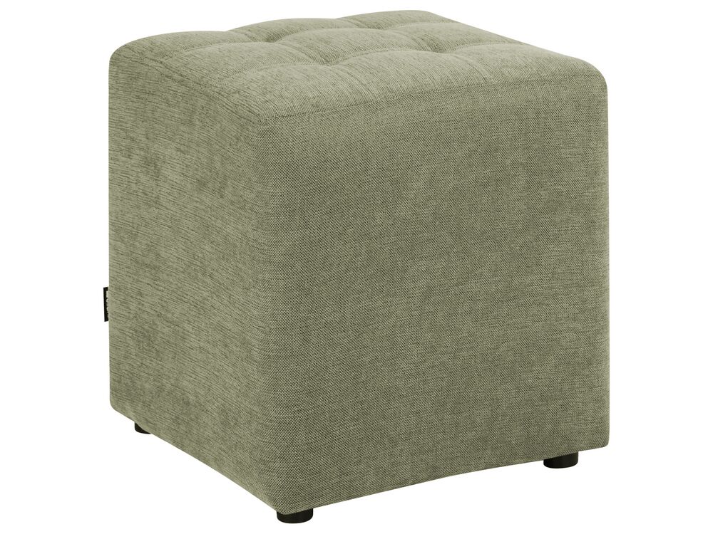 Pouffe KANSAS Fabric Green