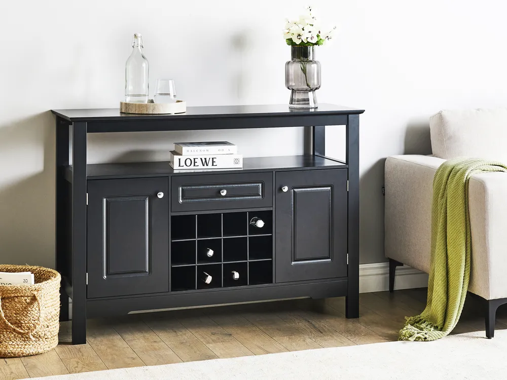 Dulap pentru vinuri TIMBOON Negru