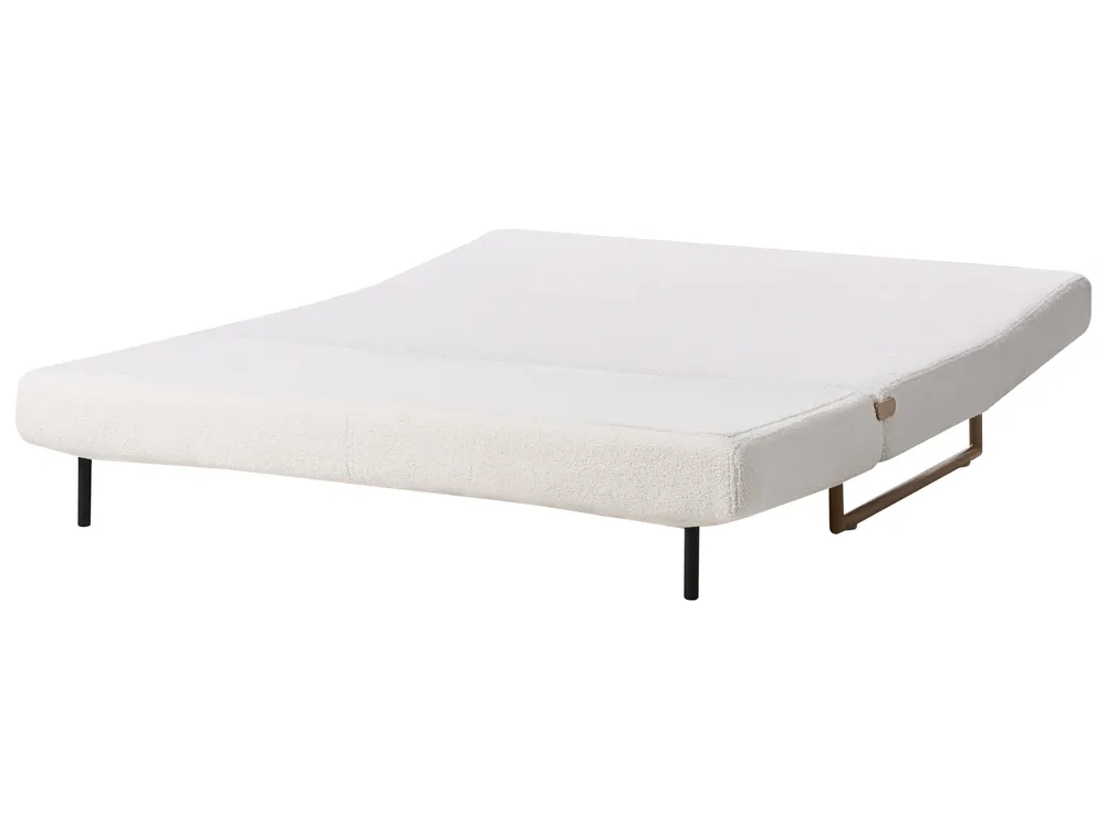 Set da salotto 6 posti JERSLEV Bouclé Bianco sporco_1016750