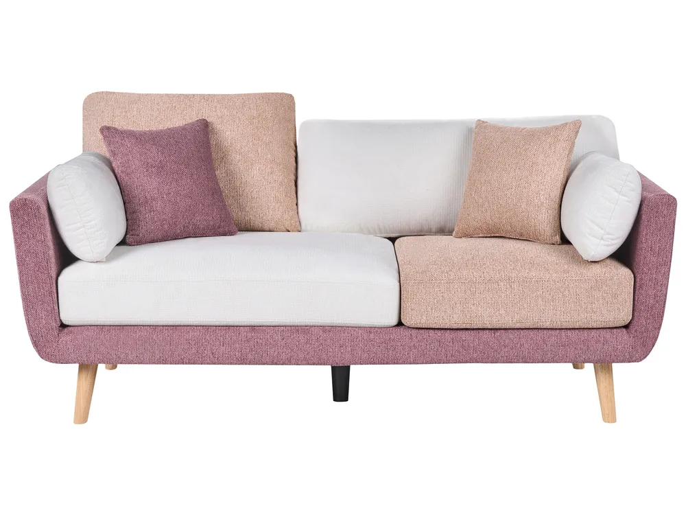 Sofa dla 3 osób BOLGA Różowy