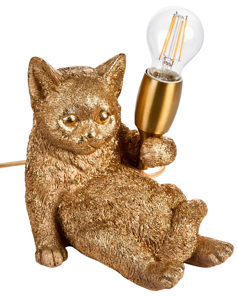 Table Lamp Cat ZIPPY Gold_1066702