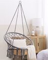 Macrame Hanging Chair Grey GABELLA_886821