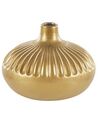 Dekorativní kameninová váza 20 cm zlatá CERCEI_818244