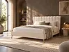 Bed Velvet MIRIBEL 180 x 200 cm (EU Super King) Beige
