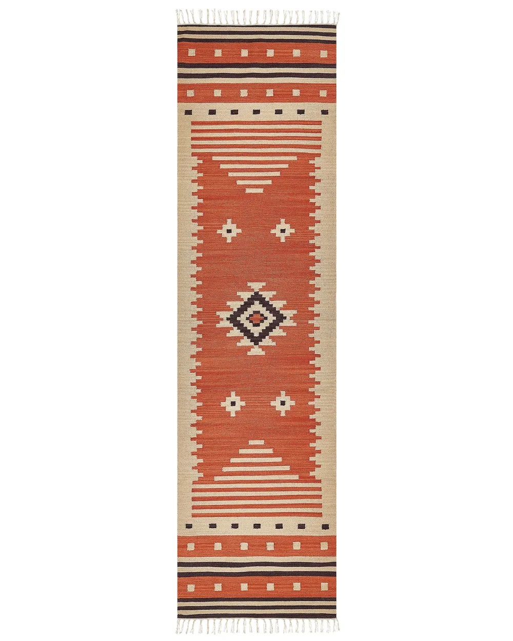 Dywan bawełniany kilim wielokolorowy GAVAR Różne rozmiary