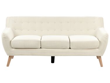 3-Sitzer Sofa hellbeige / hellbraun MOTALA