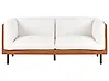 Sofa 2 Seater VORGOD Fabric Off-White