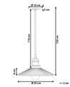 Hanglamp koper CURONE_762732