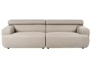 Sofa 3 Seater HOVDEN Fabric Beige_1072559