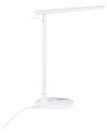 Metal LED Desk Lamp White DRACO_855067