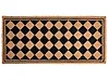 Doormat CARDONA Beige/ Black 55 x 120 cm Coir