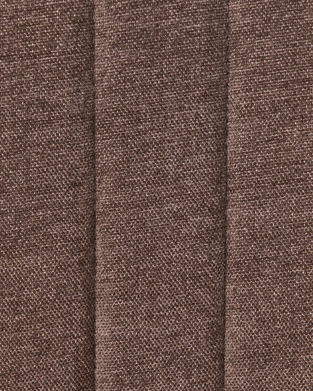 Set of 2 Dining Chairs WELLSTON Fabric Brown_1156669