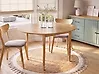 Tavolo da pranzo estensibile ECHO Rovere chiaro 107/137 cm 107 cm