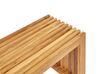 Banco de madera de acacia clara 105 cm BELLANO_922031