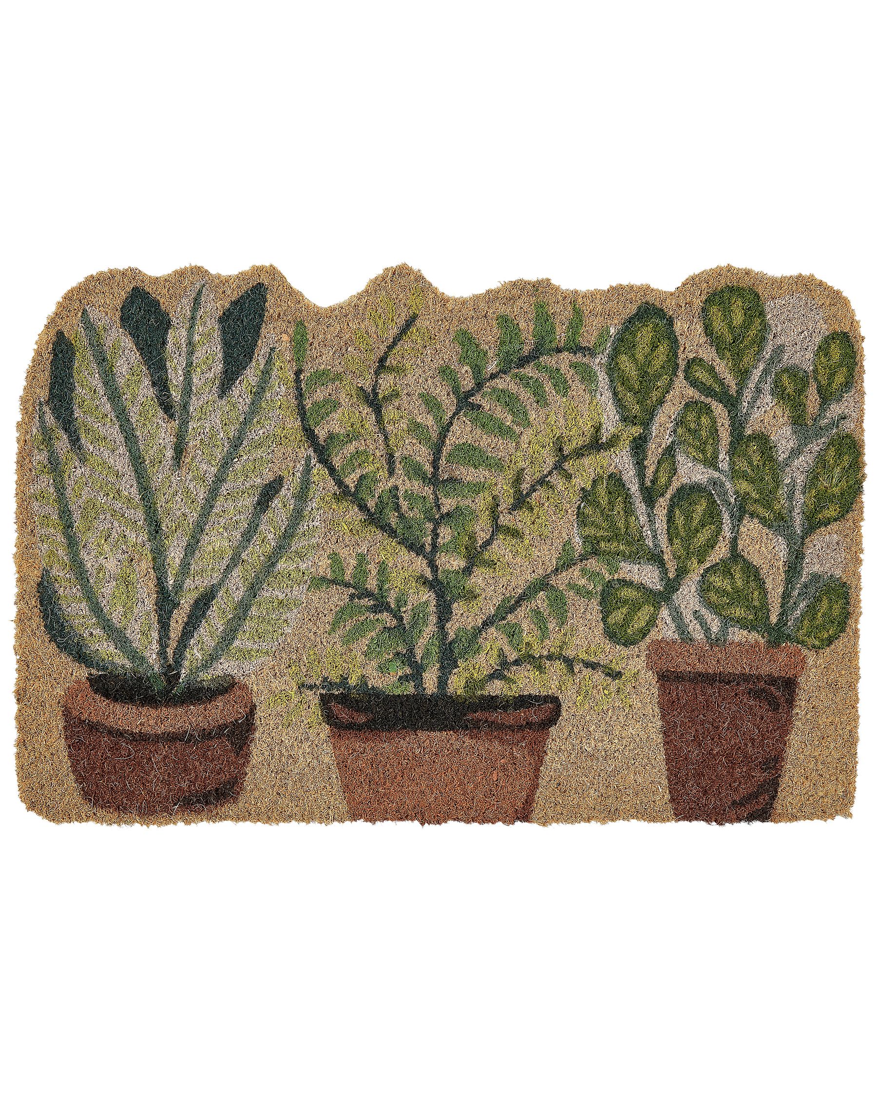 andiamo Voetmat met kokos bedrukt, ideaal als deurmat, outdoor, vuilvangmat of kokosmat, deurmat voor buiten, onderhoudsvriendelijk, met antislip achterkant, 40 x 60 cm, 1 ster andiamo Voetmat met kokos bedrukt, ideaal als deurmat, outdoor, vuilvangmat of kokosmat, deurmat voor buiten, onderhoudsvriendelijk, met antislip achterkant, 40 x 60 cm, 1 ster