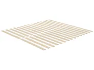 Bed Pine Wood OLENDON 180 x 200 cm (EU Super King) White_956305