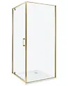 Shower Enclosure DARLI 800 x 800 x 1850 mm Gold