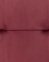 Set of 2 Velvet Dining Chairs Burgundy JASMIN_859437