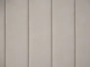 Łóżko Welur LUNAN 160 x 200 cm Beżowoszary_803481