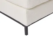 Corner Sofa 4 Seater OSLO Boucle White Right Hand_946757