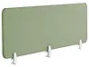 Desk Screen WALLY 180 x 40 cm Green