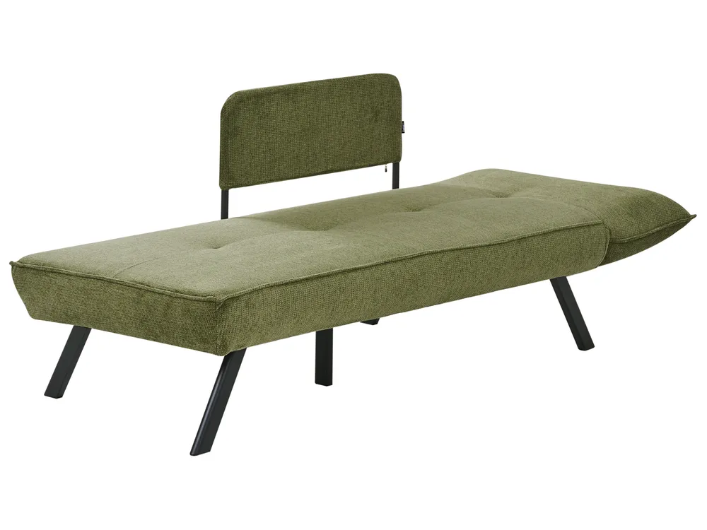 Right-Hand Chaise Longue ROCAMADOUR Fabric Green_1029309