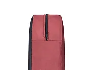 Sofa dla 3 osób SKIEN Welur Bordowy_1170553
