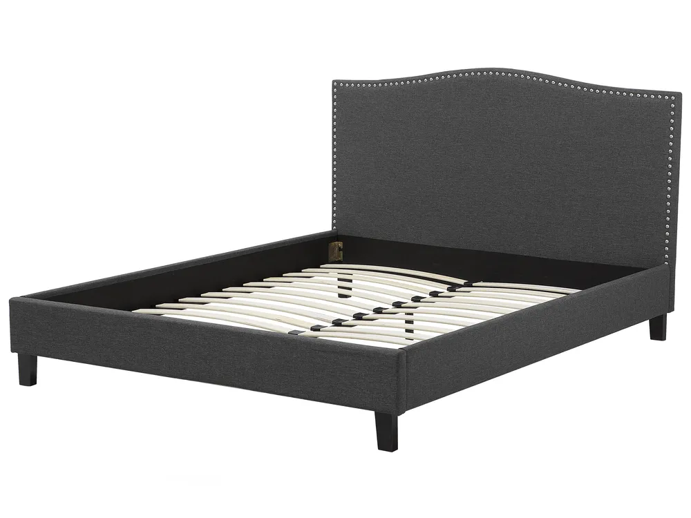 Bed Fabric MONTPELLIER 180 x 200 cm (EU Super King) LED White_709490