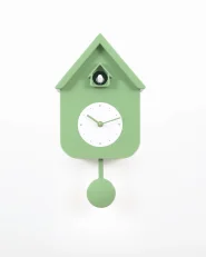 Pendulum clock BONNEVAL 24 cm with Cuckoo Green_1158547