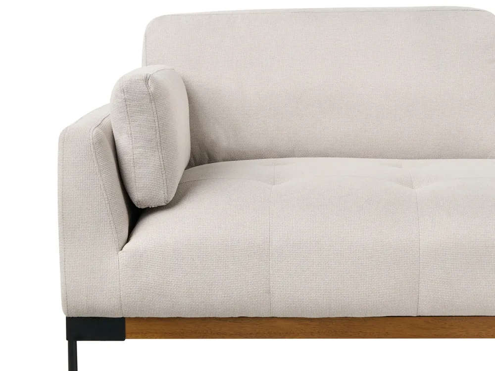 Sofa 3 Seater SKAVEN Fabric Off-White_954649