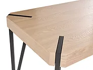 Stół do jadalni CAMBELL Beżowoszary 130 cm 80 cm_1150470
