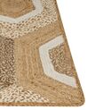 Tapis en jute beige 200 x 300 cm BASOREN_886316