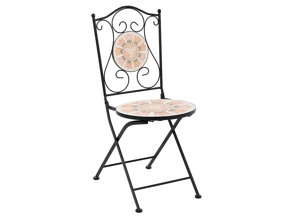 Set mobilier de grădină SETTALA Metal Multicolor_1155746