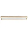 LED Ceiling Lamp ARDENZA with Remote with Dimmer Light Brown