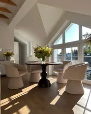 Scaun dining Pivotant RYGGA Bej deschis_1156265