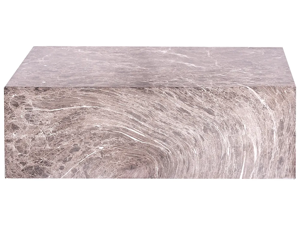 Coffee Table NOBRES 90 cm 66 cm Brown Marble_1192546