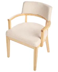 Set di 2 sedie da pranzo DALBO Bouclé Marrone chiaro/Beige_949244
