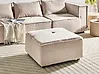 Ottoman AXEBO Boucle Beige