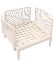 Garden Armchair SATURNIA Light Beige_1000723
